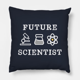 Future Scientist Retro Vintage Pillow