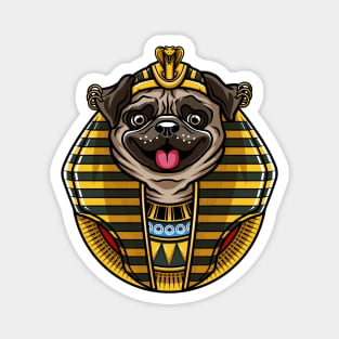 pharaoh pug Magnet