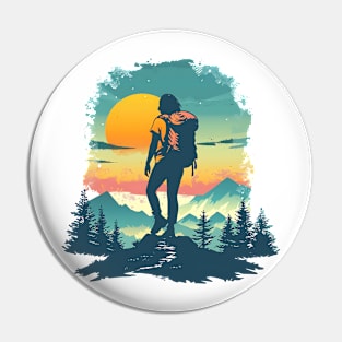 Adventure is Calling Pin