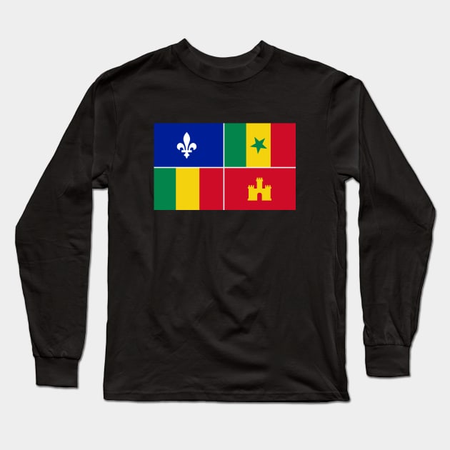 Authentic Heritage Tee, Louisiana, Long Sleeve