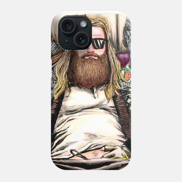 Norse Dude Phone Case by Robisrael