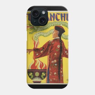 Vintage Magic Poster Art, Fu-Manchu Phone Case