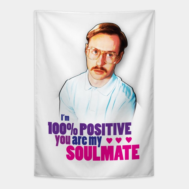 Kip Dynamite Soulmate Tapestry by CoolDojoBro