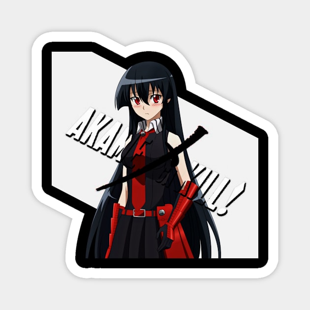 akame ga kill Magnet by Forever Young Store