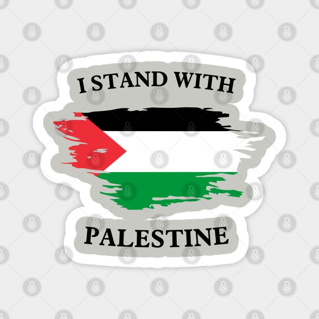 I stand with Palestine Magnet by Love My..