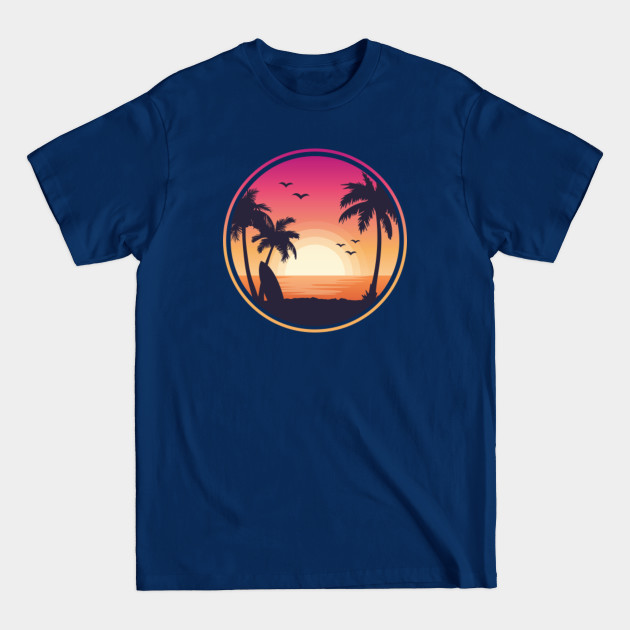 Beach Sunset - Beach - T-Shirt