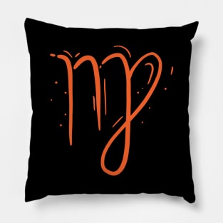 Virgo Zodiac Sign - Astrology Pillow