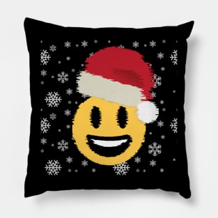 Santa Smiley Pillow