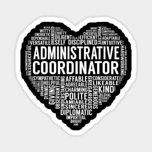 Administrative Coordinator Heart Magnet