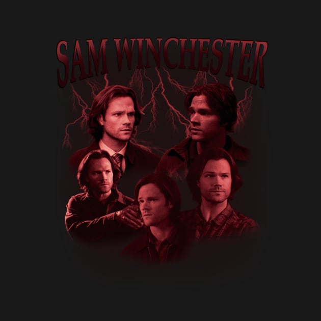 Sam Winchester Lightening Vintage by kaseysdesigns