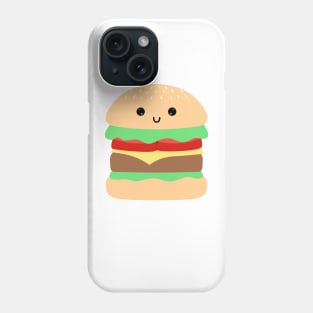 Hamburger Cute Kawaii design Phone Case