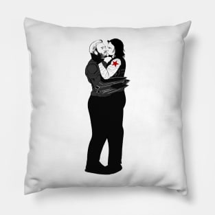 the captain's kiss Pillow