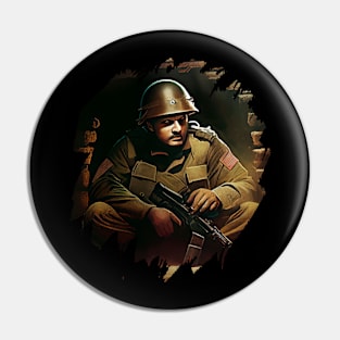 soldiers ,Bunker Pin