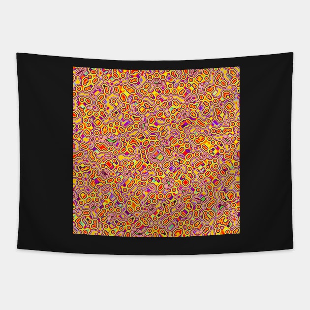 Psychedelic Trippy Acid Art Tapestry by sarcasticsym