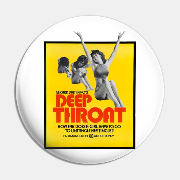 Deep Throat 1972 Pin by THEBATIK