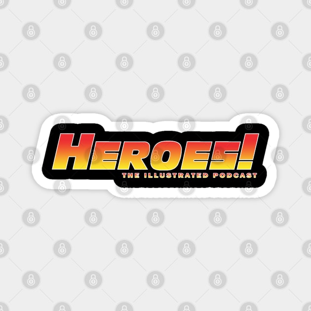 HEROES: The Illustrated Podcast Magnet by WIZARDS - The Podcast Guide to Comics