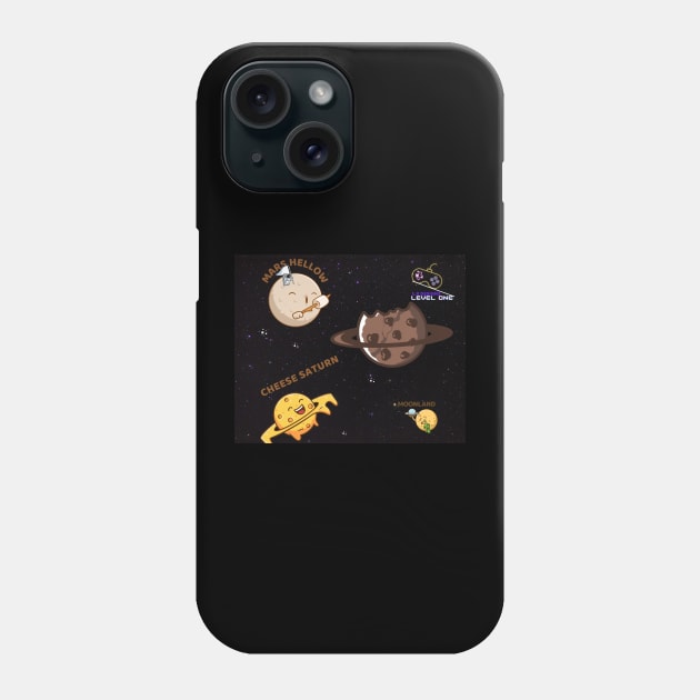 tasty planets Phone Case by Level one