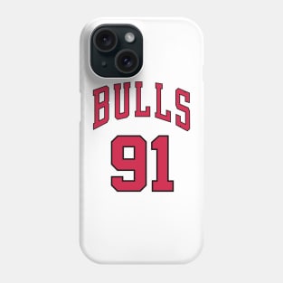 Home Rodman #91 Phone Case