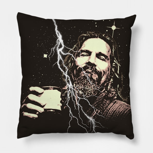 The Big Lebowski - White Russian Pillow by Nonconformist