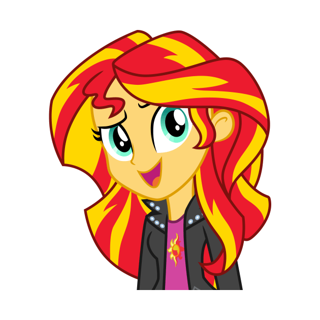 Rainbow Rocks Sunset Shimmer 1 by CloudyGlow