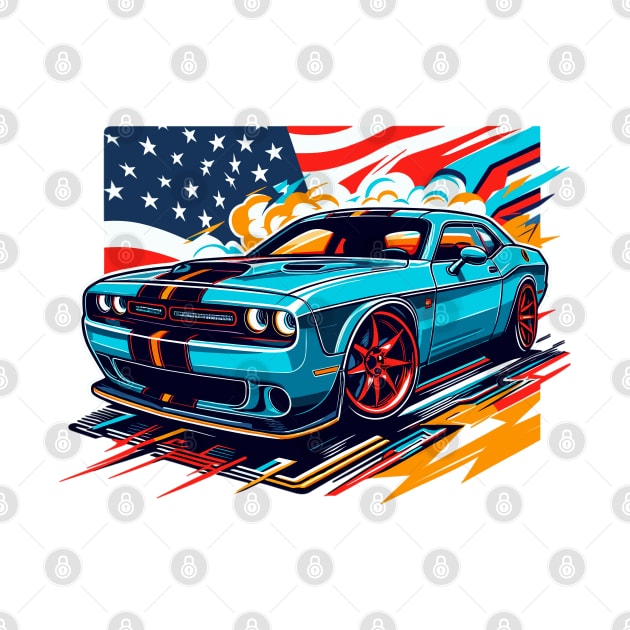 Dodge Challenger by Vehicles-Art