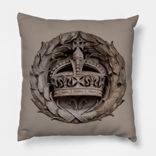 Crown and Laurel Pillow