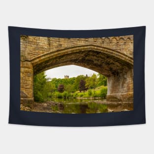 Richmond Castle, Yorkshire Dales, UK, Under Mercury Bridge Tapestry