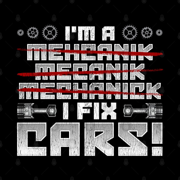 Mechanic I Fix Cars! by savariya