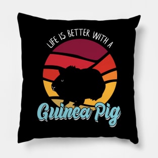 Wheek Squad Gift for Guinea Pig Lovers Cute Guinea Pig Pillow