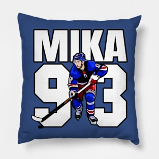 Mika Zibanejad 93 Pillow