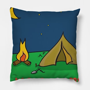 Official InfoSec Campout 2019 Tee Pillow