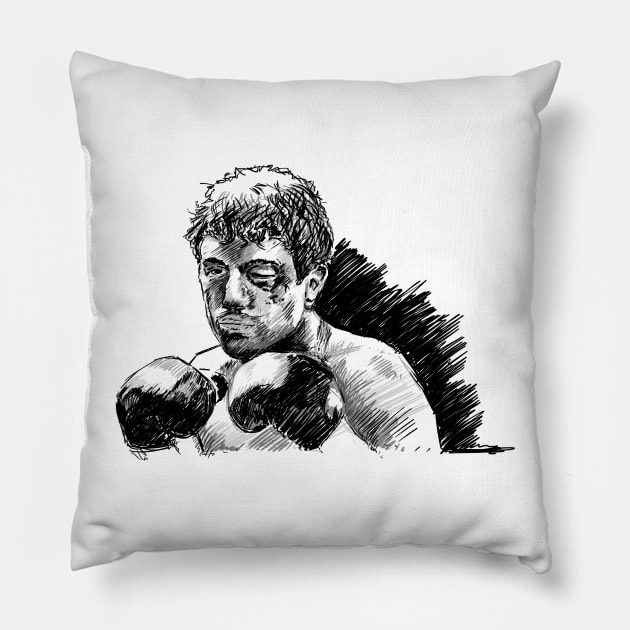 raging bull Pillow by burrotees
