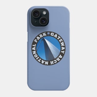 Gateway Arch National Park circle Phone Case