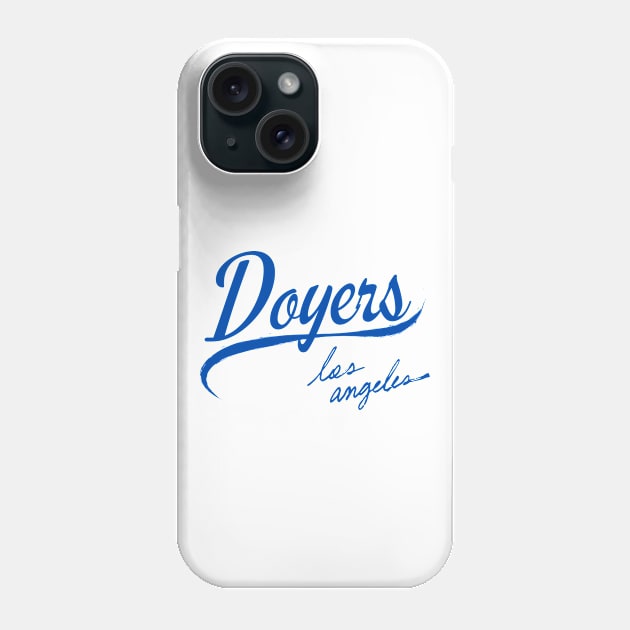 Los Doyers LA Los Angeles Phone Case by BeepTreasure