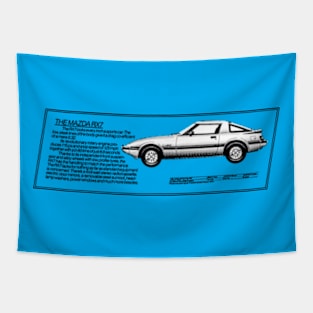 MAZDA RX7 - advert Tapestry