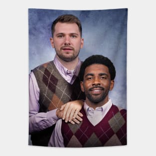 Luka and Kyrie Step Brothers Tapestry