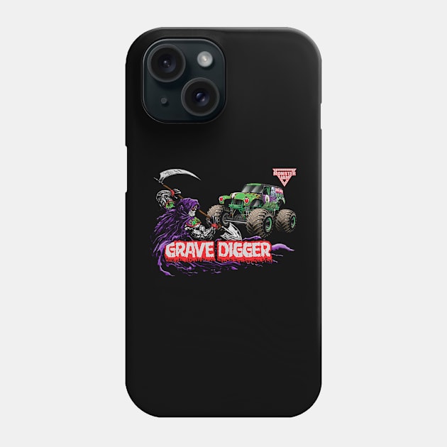 The Lets Go Grave Phone Case by rickyrickbob