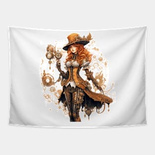 Steampunk Witch #15 Tapestry