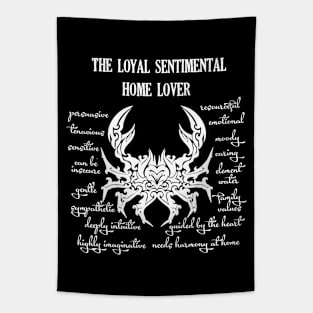 Cancer Star Sign Personality Traits Tapestry