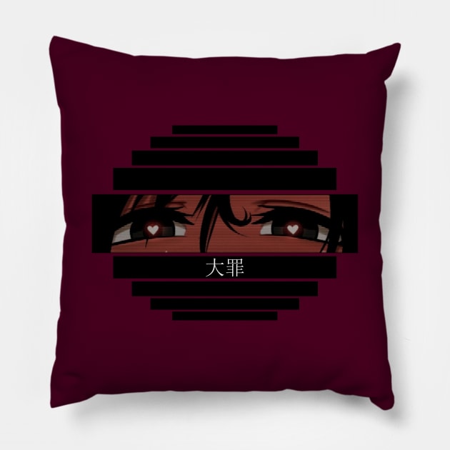 Vaporwave Clothing Retro Girl Aesthetic Pillow by valival