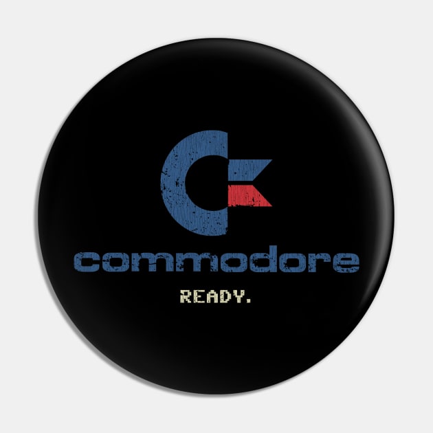 Commodore 64 Ready Vintage Pin by JCD666