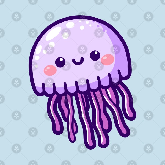 Purple Jellyfish by Arief Uchiha