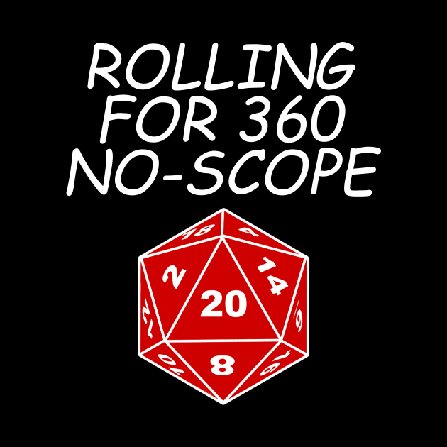 DND Rolling For 360 by Bingeprints