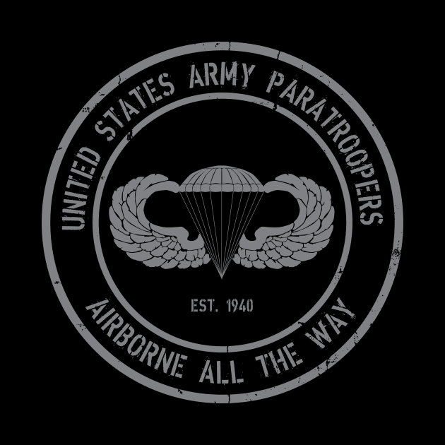 United States Army Paratroopers by Baggss