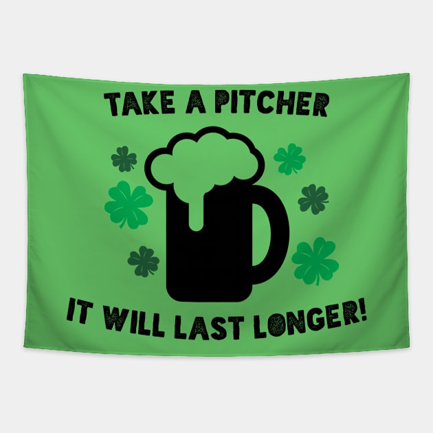 Take a Pitcher it will last longer! Tapestry by Roufxis