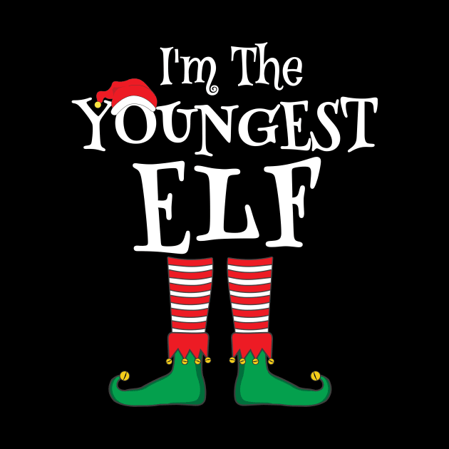 I'm The Youngest Elf Matching Family Christmas Pajama shirt by TheMjProduction