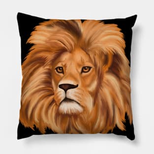 Lion Face Pillow