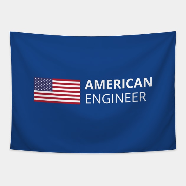 American Engineer Tapestry by codewearIO