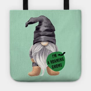 Halloween Roaming Gnome Tote