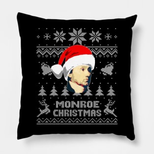 James Monre Christmas Funny Pillow